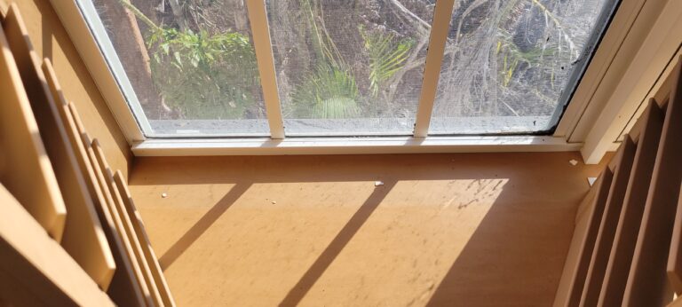 Window damage captiva island